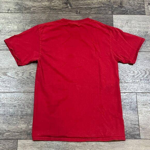 Travis Scott Cactus Jack McDonald’s Crew Tee Red Small Employee Exclusive 2020 - Picture 4 of 6